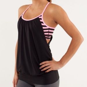 Lululemon No Limits Tank Top Bra Yoga Gym Workout